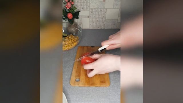 Праздничный салатик " Мясной". смотреть онлайн