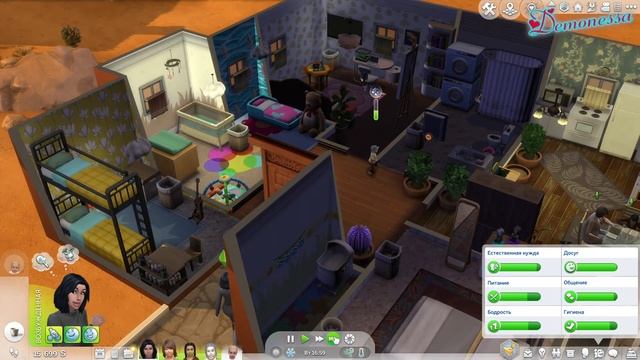 Строгая мама и погибший гранат #22 - The Sims 4 Оккультные детишки смотреть онлайн