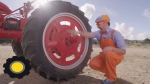 Tractor Song | Brand New BLIPPI Farm Animal Song | Educational Songs For Kids