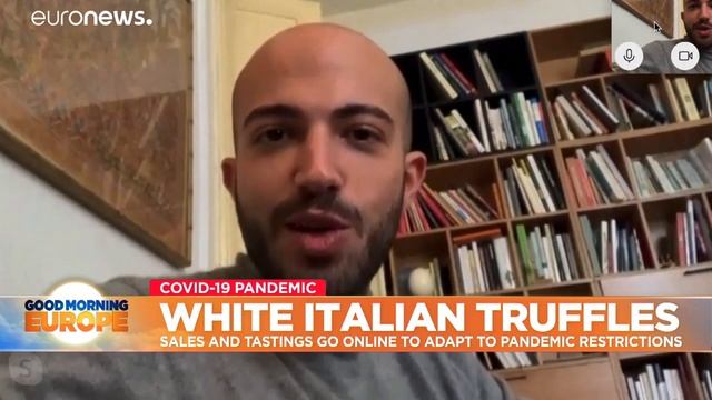Alba's famous truffle fair held online amid COVID restrictions in Italy смотреть онлайн