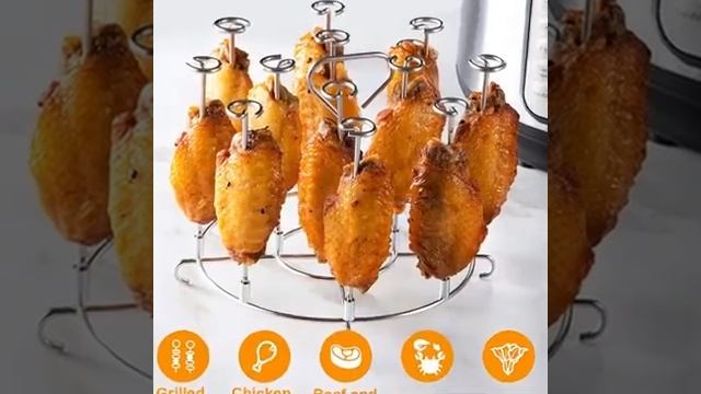 Bandeja Cesta Para Petiscos de Mesa Suporte Assar Carne Air Fryer #bazarcoisasdeboteco#churrasco смотреть онлайн