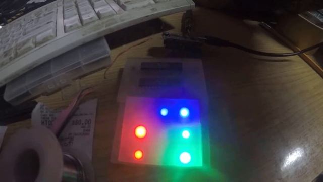 цветомузыка. Заготовка под второй эффект. смотреть онлайн