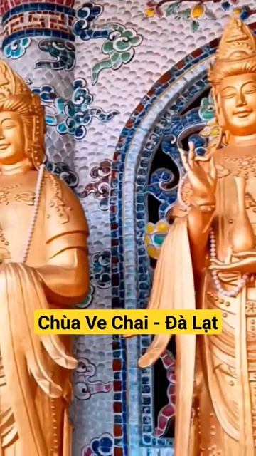 Chùa Ve Chai Đà Lạt #shortvideo смотреть онлайн