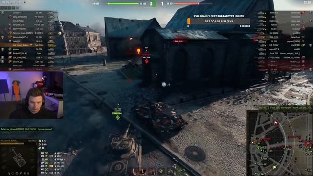 Гранни тестирует Tiger-Maus ● Новый танк IX лвла за жетоны боевого пропуска смотреть онлайн