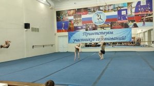 ТР КМС, Сивцова Алиса - Токарева Полина - Фролова Валерия, КРОО ФСА, Комбинированное упражнение