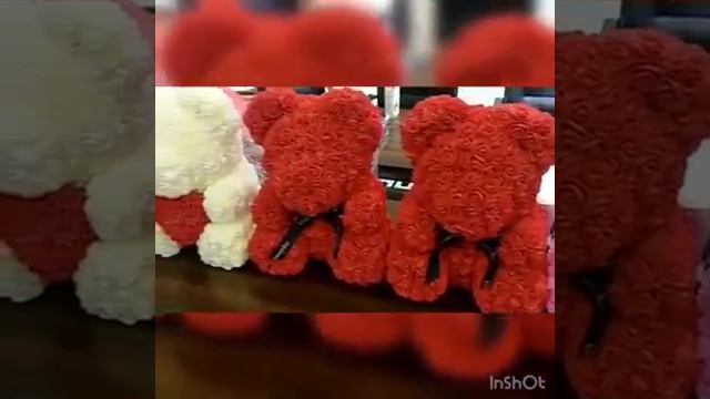 Чудесный мишка из роз от RozeBear смотреть онлайн