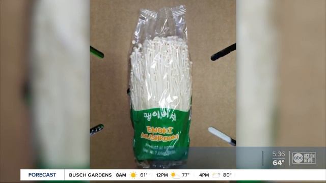 Enoki Mushrooms From South Korea Recalled Due To Listeria Contamination
