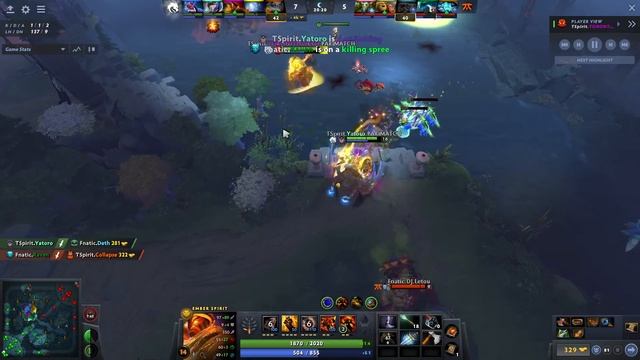 TORONTOTOKYO - Ember Spirit | Fnatic vs Team Spirit (game 1) Playoff| The International 2021 смотреть онлайн