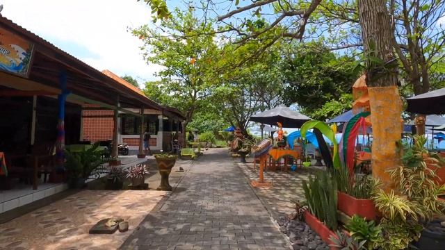 Tanah Lot - Bali 2022 | Indonesia Walking Tour Video 4K. смотреть онлайн