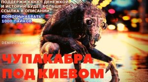 ЧУПАКАБРА ПОД КИЕВОМ ( Страшная история )