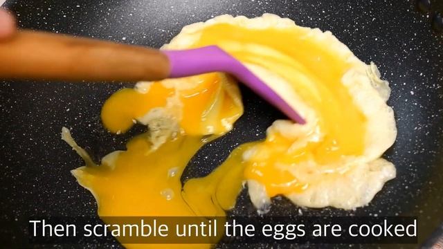 How To Make Best Scrambled Egg With Onion? :: Very Fragrant And Nutritious :: Delicious Food