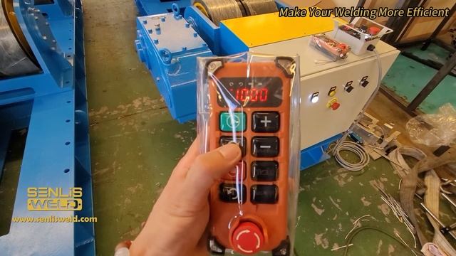120 Tons Conventional Welding Rotator, Turning Rolls, SENLISWELD смотреть онлайн