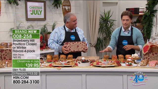 HSN | Christmas in July Holiday Treats featuring Giannios 07.18.2017 - 03 PM смотреть онлайн