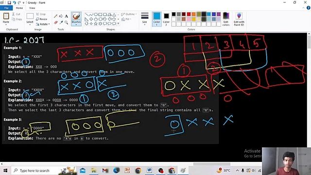 Minimum Moves to Convert String | Leetcode 2027 | Approach + Code with explanation. смотреть онлайн