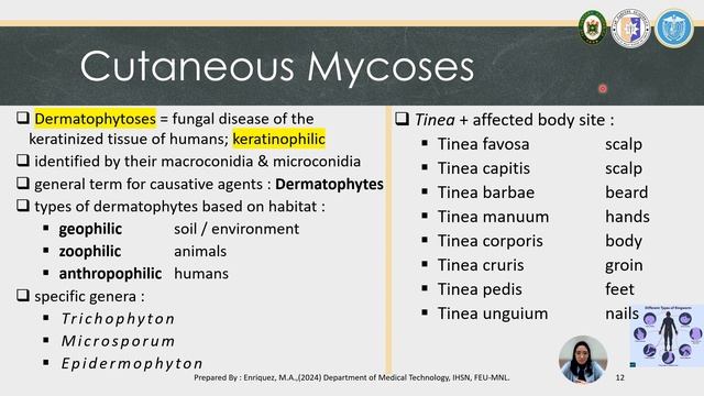 Basic Medical Mycology 02 | SUPERFICIAL & CUTANEOUS MYCOSES (Mahon 7th ed) смотреть онлайн