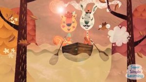 Row Row Row Your Boat | мультики для малышей| песни для детей| на английском