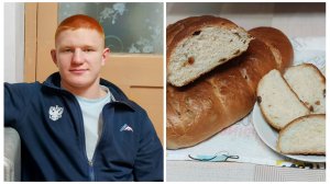 "Жизнь на пенсии"... Испекла батоны с изюмом.))  Нас посетил долгожданный гость.!!!