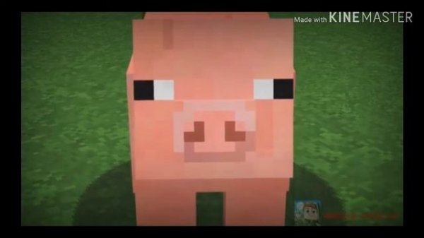 Несчастная Свинка В Майнкрафте песня мем
