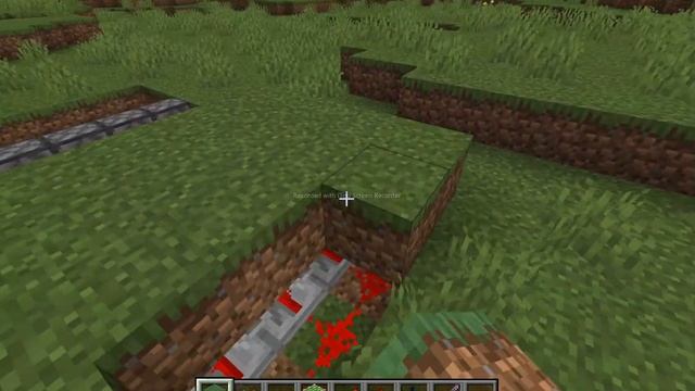 я сделал секретный люк в minecraft и расскажу как его делать смотреть онлайн