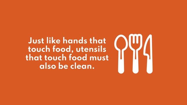 Health Lesson: Safe Food Preparation