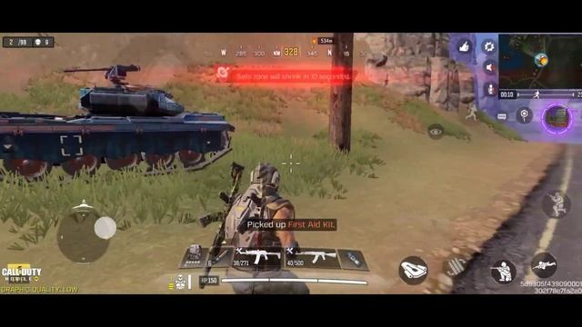 ONE VERSES ONE DUAL WITH TANK💥 | COD MOBILE SOLOS смотреть онлайн