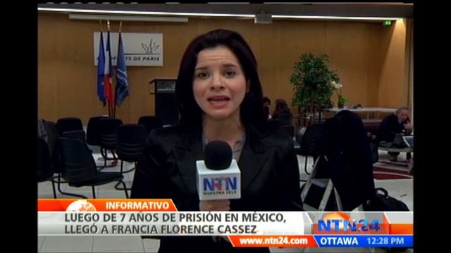 Florence Cassez regresa a Francia tras siete años de prisión en México смотреть онлайн