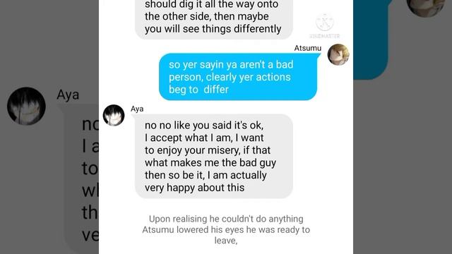 Haikyuu textsミ Sakusa X Atsumu ミ 12) The prince his lover and a black dahlia ミ смотреть онлайн