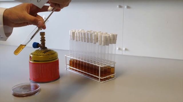 Steristoppers®- example of application with test tubes смотреть онлайн