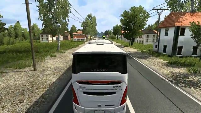 Golden Dragon Bus Mod | Euro Truck Simulator 2 | Chinese Bus in ETS2 смотреть онлайн