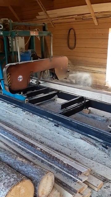 #ПТ-03у#пилит рамщик#мало опыта#пилорама пилит елку