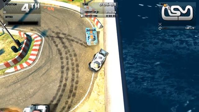 Обзор Mini Motor Racing Gameplay