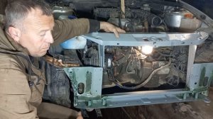 Как поменять рамку радиатора на калине #видео #замена телевизора #ремонтавто #гаражнаяжизнь #калина