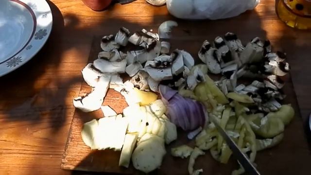 Быстрое блюдо из кабачков