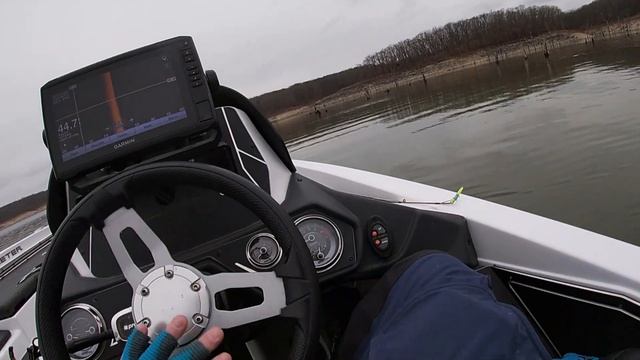 Deep Winter Time Garmin Live Scope Crappie Fishing! Live Scope Camera View! смотреть онлайн