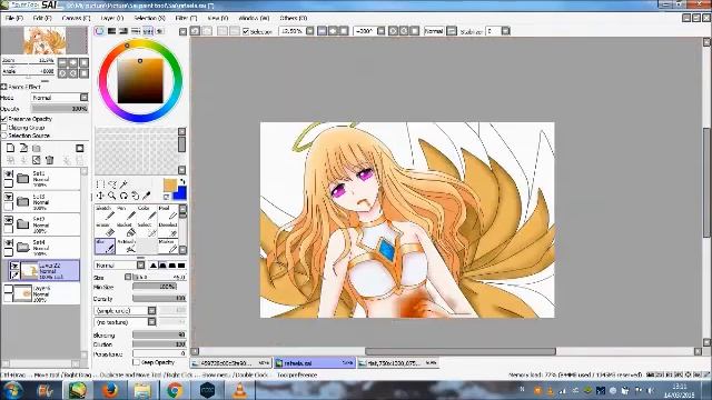 [Speedpaint]Rafaela mobile legend death coloring sai paint tool hanochan смотреть онлайн