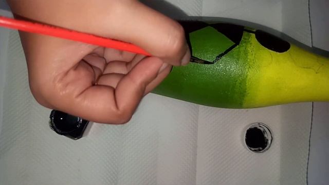 DIY Bottle Painting| Warli Painting Bottle Art Idea for beginners|Bottle Craft| Bottle Art|കുപ്പി ക смотреть онлайн