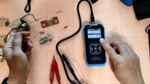 Тестер внутреннего сопротивления аккумуляторов FNIRSI HRM-10, миллиометр, замена YR1035 и RC3563