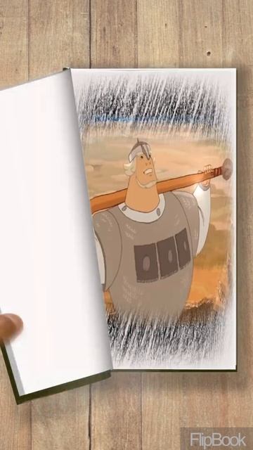 flipbook Добрыня Никитич и Хан мультфильм #shorts смотреть онлайн