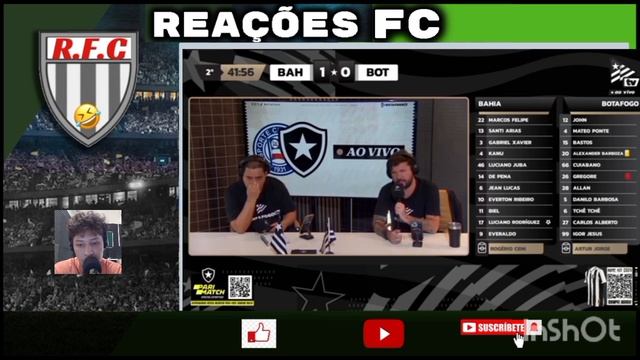REAÇÕES DOS BOTAFOGUNSES REVOLTADOS ao SEREM ELIMINADOS PELO BAHIA BAHIA 1X0 BOTAFOGO da C DO BRASI смотреть онлайн