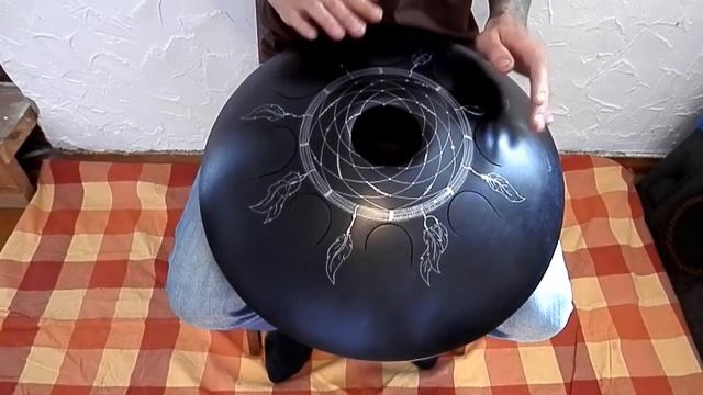 Zen Percussion Drum. Dreamcatcher design. Enigma Scale. смотреть онлайн
