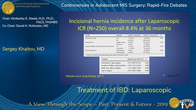 Treatment of IBD: Laparoscopic смотреть онлайн