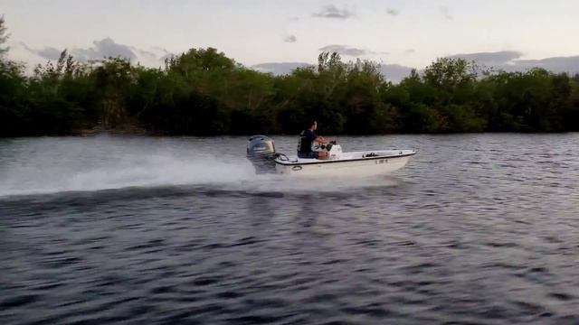 14 Foot Dusky Boat Goes 40 MPH with a Yamaha 50 HP 4-Stroke Outboard смотреть онлайн