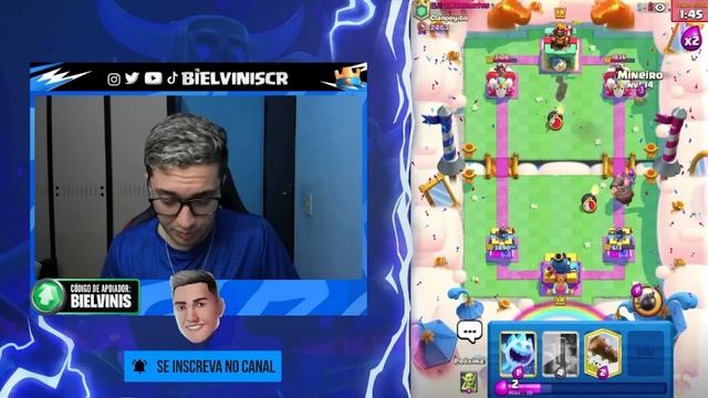 É DESSA FORMA QUE AS PARTIDAS ACONTECEM NO TOP GLOBAL DO CLASH ROYALE! смотреть онлайн