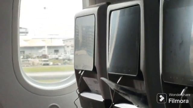 MANILA TO BAHRAIN GULF AIR BOIENG 787 ECONOMY CLASS #dreamliner