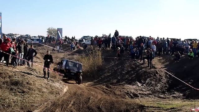 Соревнования по джип-спринту 25.10.2015. Полигон возле с. Озёрного