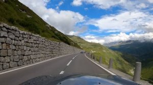 Живописная поездка на перевал Фурка в Швейцарии 4K 60P 🇨🇭