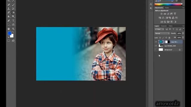 Photoshop tutorial Transparent Gradient смотреть онлайн