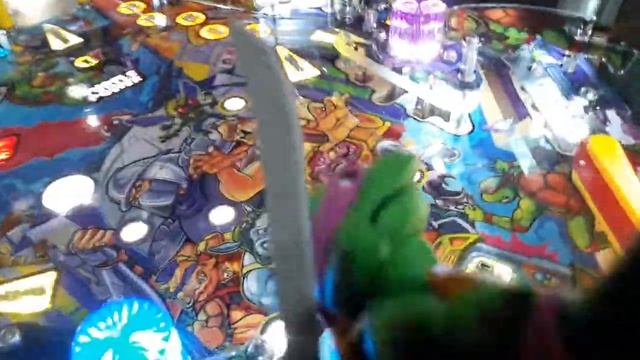 TMNT TURTLES IN TIME TOY SET TO GO INTO MY STERN TMNT PINBALL смотреть онлайн