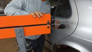 Зиг машинка для кузовного ремонта автомобилей. Ручной зиговочный станок Stalex RM-18.